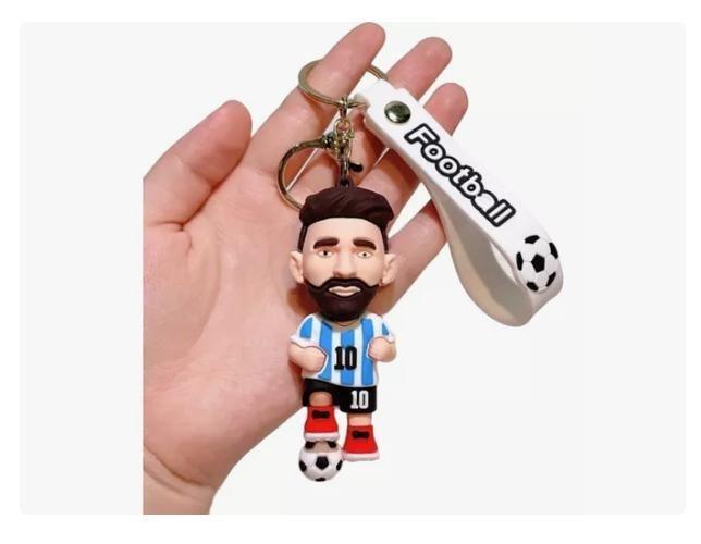 Imagem de Chaveiro 3d Messi Argentina Com Pingentes Decoração