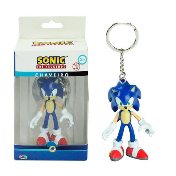 Imagem de Chaveiro 3D Sonic The Hedgehog - Bbr Toys