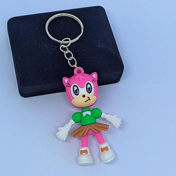 Chaveiro Anel Inoxidável Pingente Super Sonic Boneco Miniatura Desenho Animado Presente Aniversario Feminino Masculino - LVO Imagem de Chaveiro Anel Inoxidável Pingente Super Sonic Boneco Miniatura Desenho Animado Presente Aniversario Feminino Masculino