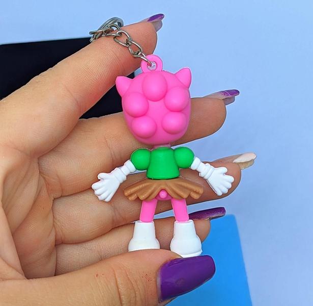 Chaveiro Anel Inoxidável Pingente Super Sonic Boneco Miniatura Desenho Animado Presente Aniversario Feminino Masculino - LVO Imagem de Chaveiro Anel Inoxidável Pingente Super Sonic Boneco Miniatura Desenho Animado Presente Aniversario Feminino Masculino