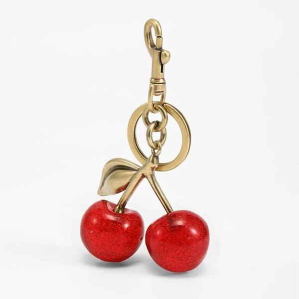 Imagem de Chaveiro Bag Charm HISYI Cherry Pendant em liga elegante