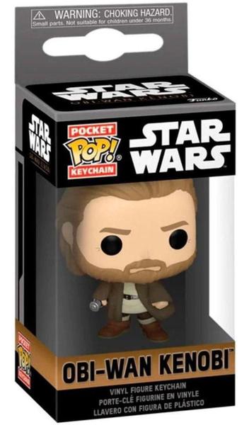 Imagem de Chaveiro Boneco Obi Wan Kenobi Star Wars Funko Pocket