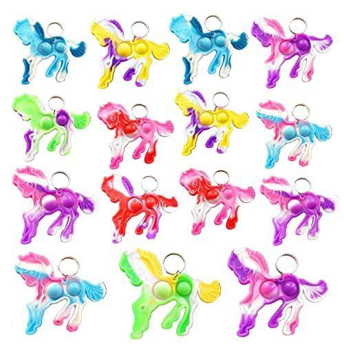 Imagem de Chaveiro Bulk Horse Mini Pop, 50 pacotes para presentes estudantis