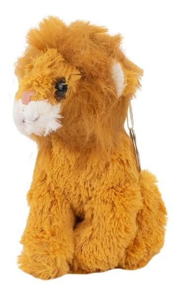 Chaveiro Chaveirinho Leãozinho Leão Sentado 16cm - Pelúcia - Fofy Toys Imagem de Chaveiro Chaveirinho Leãozinho Leão Sentado 16cm - Pelúcia