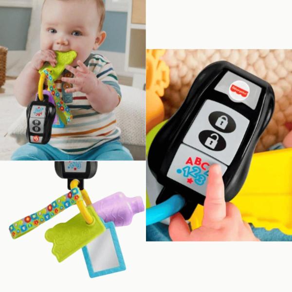 Chaveiro De Atividades Brincar E Aprender Bilíngue 6M+Mattel Imagem de Chaveiro De Atividades Brincar E Aprender Bilíngue 6M+Mattel