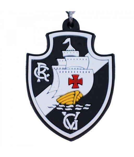 Imagem de Chaveiro De Borracha Com Brasão De Time - Vasco