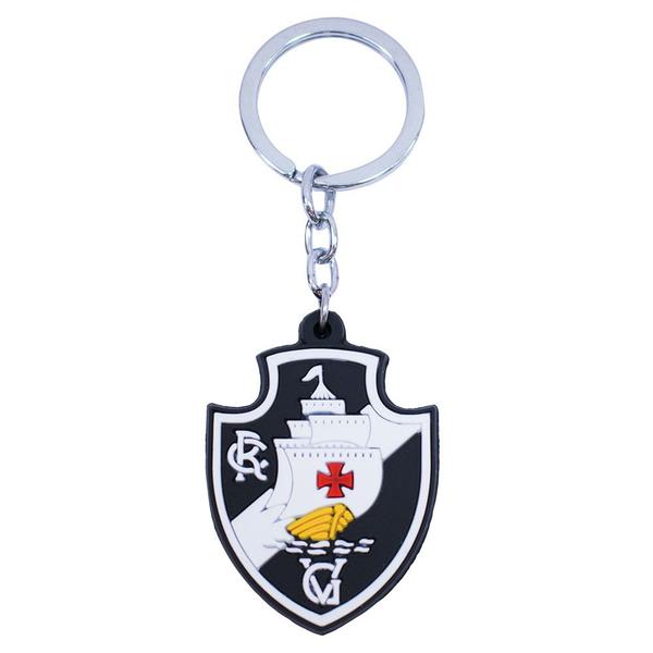 Chaveiro De Borracha Com Brasão De Time - Vasco - Minas de Presentes Imagem de Chaveiro De Borracha Com Brasão De Time - Vasco