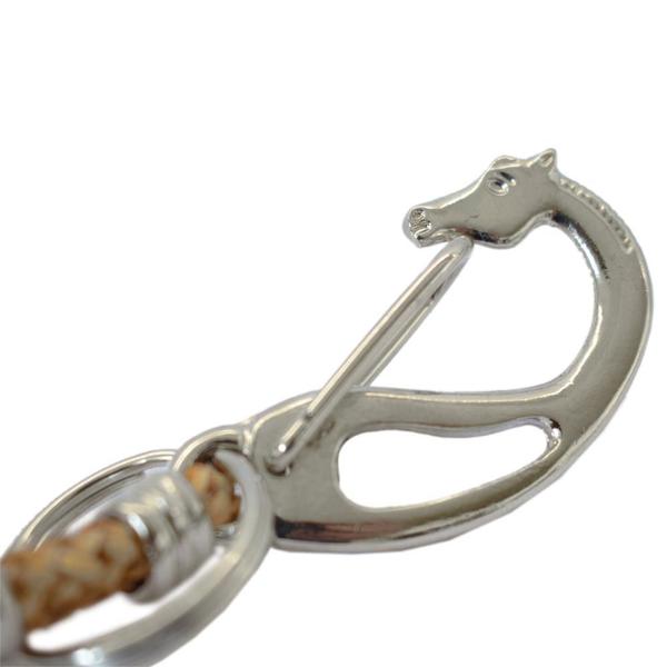 Chaveiro de Couro Cru Chapéu SV8399 - Selaria Vertentes Imagem de Chaveiro de Couro Cru Chapéu SV8399
