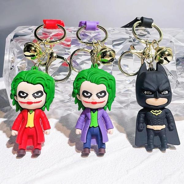 Chaveiro de Halloween com Personagens de Anime, Marvel, Batman e Coringa Imagem de Chaveiro de Halloween com Personagens de Anime, Marvel, Batman e Coringa