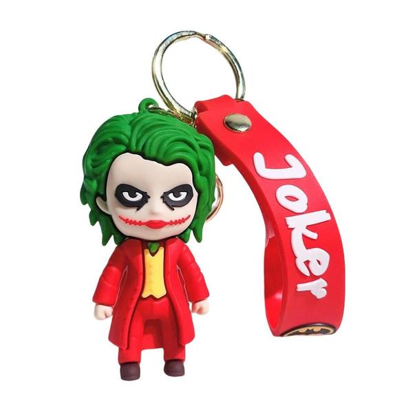 Chaveiro de Halloween com Personagens de Anime, Marvel, Batman e Coringa Imagem de Chaveiro de Halloween com Personagens de Anime, Marvel, Batman e Coringa