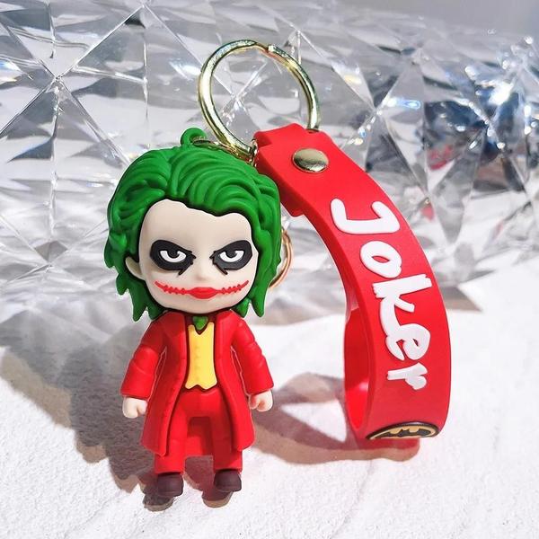 Chaveiro de Halloween com Personagens de Anime, Marvel, Batman e Coringa Imagem de Chaveiro de Halloween com Personagens de Anime, Marvel, Batman e Coringa