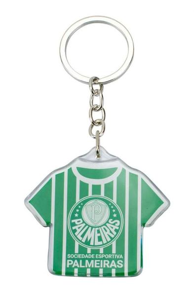 Imagem de Chaveiro de Metal Camisa Futebol 5cm Palmeiras Oficial