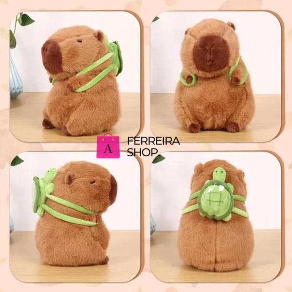 Chaveiro De Pelúcia Capivara De 12 Cm Presente Lembrança - Caetano Store Imagem de Chaveiro De Pelúcia Capivara De 12 Cm Presente Lembrança