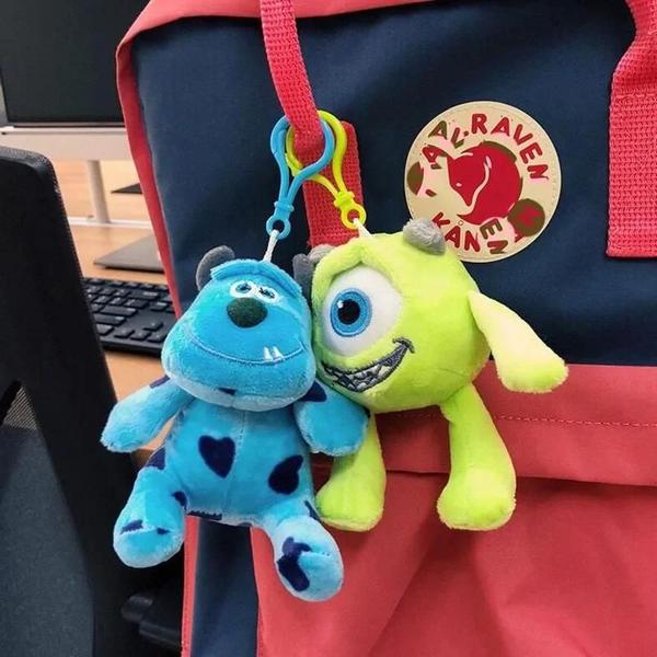 Imagem de Chaveiro de Pelúcia Monsters University - Mike e o Urso Mike Wazowski - Brinquedo Infantil