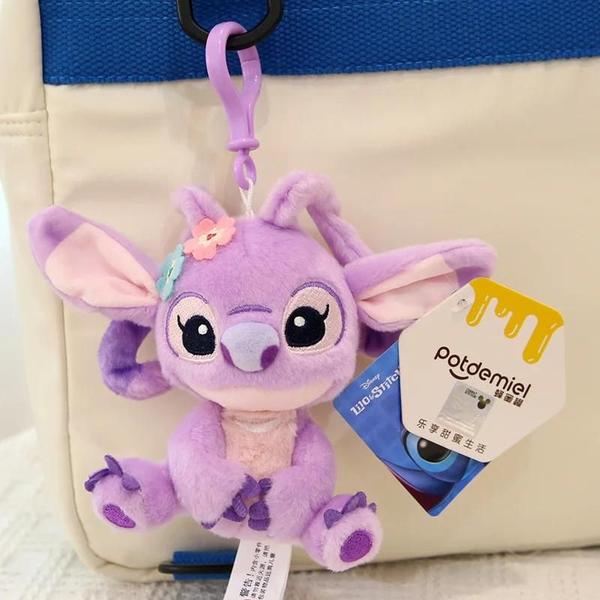 Imagem de Chaveiro de Pelúcia Stitch e Lotso da Disney - Enfeite de Bolsa