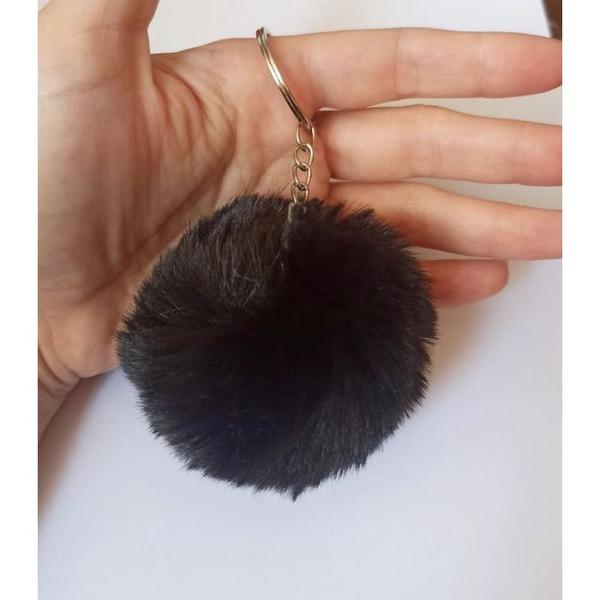 Chaveiro De Pompom Fofinhos - Kit com 3 un - Artesanal Imagem de Chaveiro De Pompom Fofinhos - Kit com 3 un