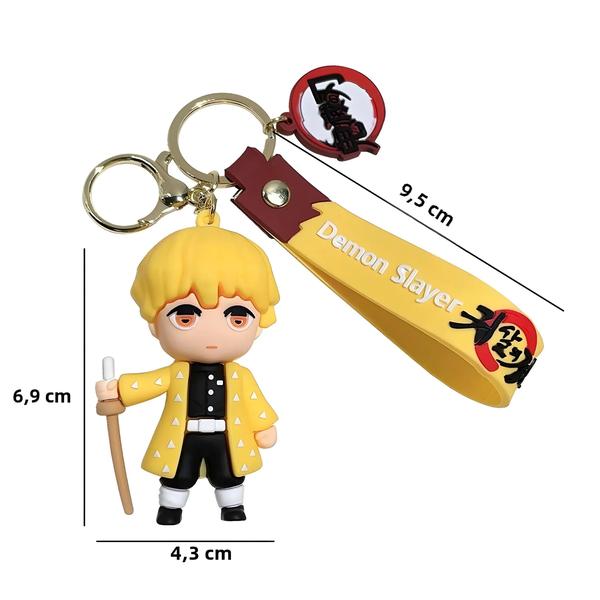 Chaveiro Demon Slayer Kimetsu No Yaiba - Personagens Kawaii para Bolsa e Carro Imagem de Chaveiro Demon Slayer Kimetsu No Yaiba - Personagens Kawaii para Bolsa e Carro