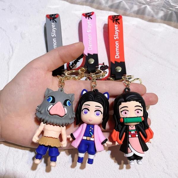 Chaveiro Demon Slayer Kimetsu No Yaiba - Personagens Kawaii para Bolsa e Carro Imagem de Chaveiro Demon Slayer Kimetsu No Yaiba - Personagens Kawaii para Bolsa e Carro