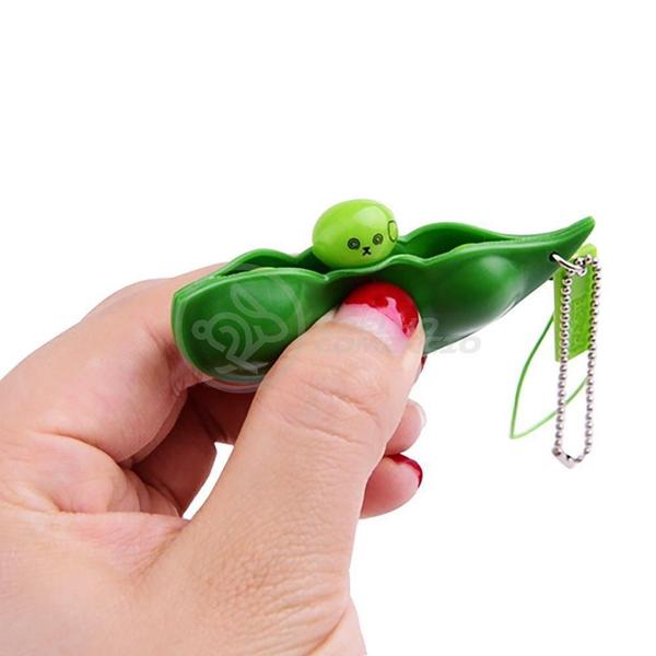 Chaveiro Ervilha Brinquedo Apertar Tiktok Silicone - SMART TECH Imagem de Chaveiro Ervilha Brinquedo Apertar Tiktok Silicone