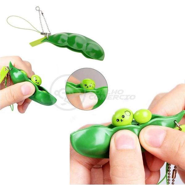 Chaveiro Ervilha Fidget Toy Brinquedo Anti Stress de Apertar do TikTok Silicone Sensorial Relaxa - Smart Bracelet Imagem de Chaveiro Ervilha Fidget Toy Brinquedo Anti Stress de Apertar do TikTok Silicone Sensorial Relaxa