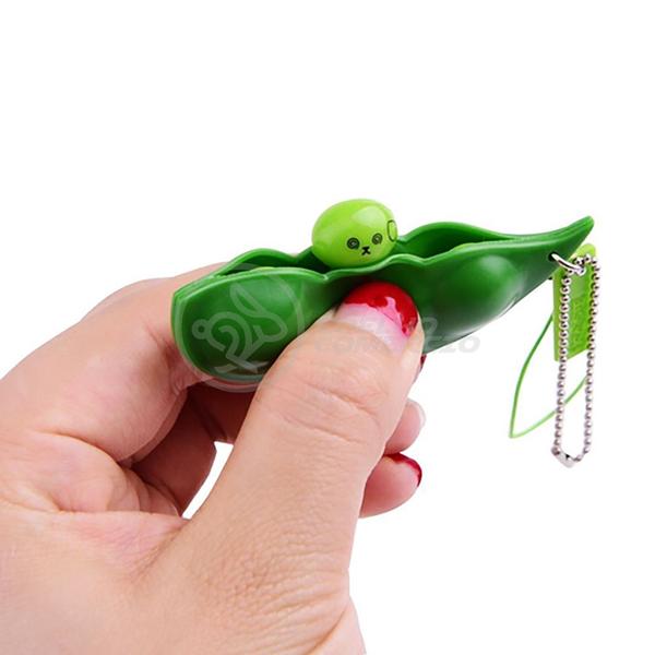 Chaveiro Ervilha Fidget Toy Brinquedo Anti Stress de Apertar do TikTok Silicone Sensorial Relaxa - Smart Bracelet Imagem de Chaveiro Ervilha Fidget Toy Brinquedo Anti Stress de Apertar do TikTok Silicone Sensorial Relaxa