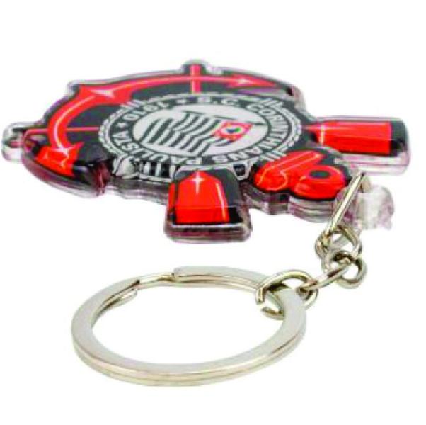Chaveiro Escudo Corinthians Acrílico - Mileno Imagem de Chaveiro Escudo Corinthians Acrílico
