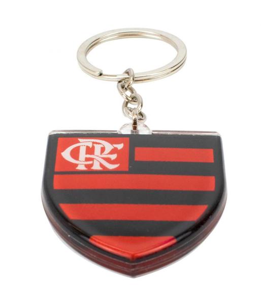 Imagem de Chaveiro Escudo Time Acrílico 5cm - Flamengo