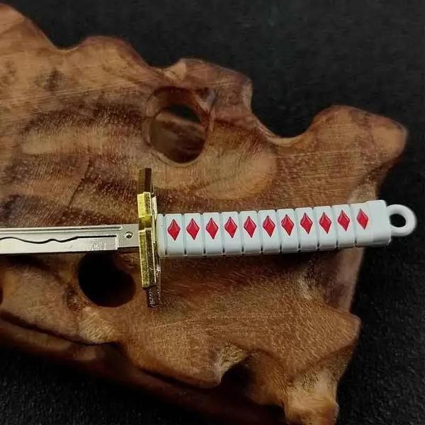 Imagem de Chaveiro Espada Samurai Mini Zoro - Bainha Katana para Cosplay