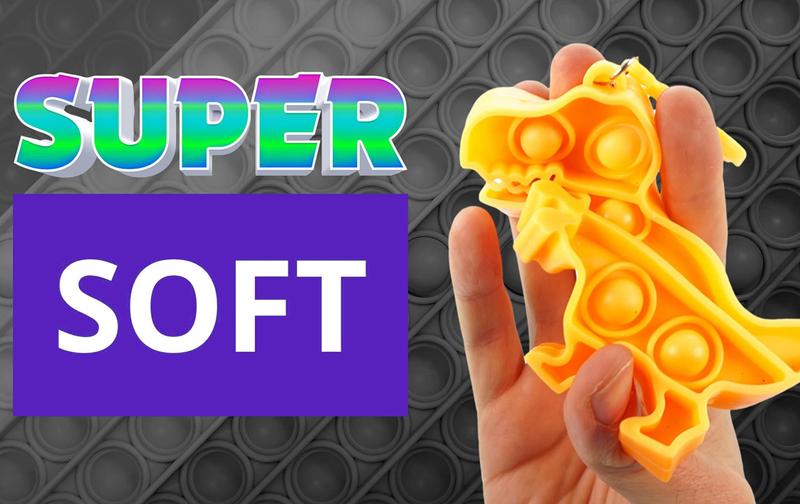 Imagem de Chaveiro Fidget Toy JA-RU Pop It Brinquedo sensorial Bubble