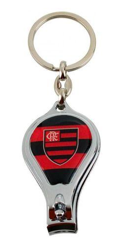 Imagem de Chaveiro Flamengo Cortador De Unha Futebol Oficial Mengão