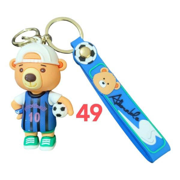 Chaveiro Fofinho Ursinhos Emborrachado Realista 3D Grande - Dream Toys Imagem de Chaveiro Fofinho Ursinhos Emborrachado Realista 3D Grande