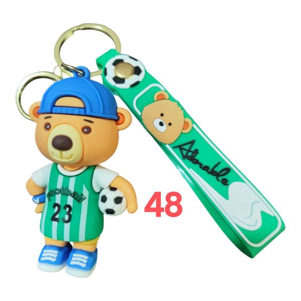 Chaveiro Fofinho Ursinhos Emborrachado Realista 3D Grande - Dream Toys Imagem de Chaveiro Fofinho Ursinhos Emborrachado Realista 3D Grande