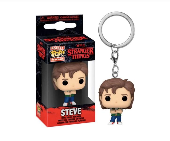 Chaveiro Funko Pocket Pop! Keychain Stranger Things Steve - Geek Imagem de Chaveiro Funko Pocket Pop! Keychain Stranger Things Steve
