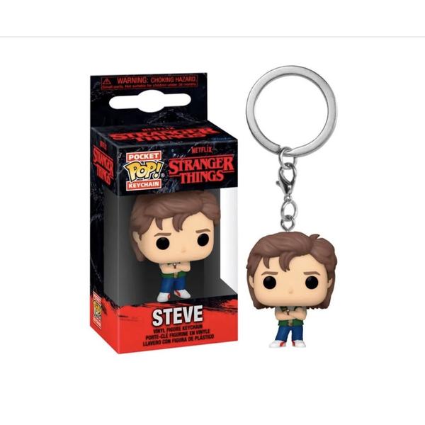 Chaveiro Funko Pocket Pop! Keychain Stranger Things Steve - Geek Imagem de Chaveiro Funko Pocket Pop! Keychain Stranger Things Steve