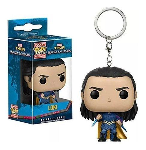 Imagem de Chaveiro Funko Pocket Pop Loki Thor Ragnarok