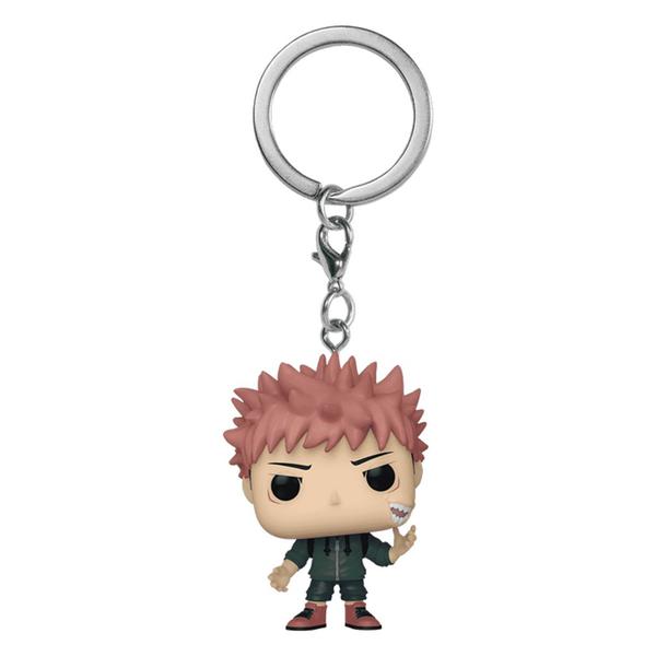 Imagem de Chaveiro funko pop keychain jujutsu kaisen exclusive - itadori with sukuna mouth