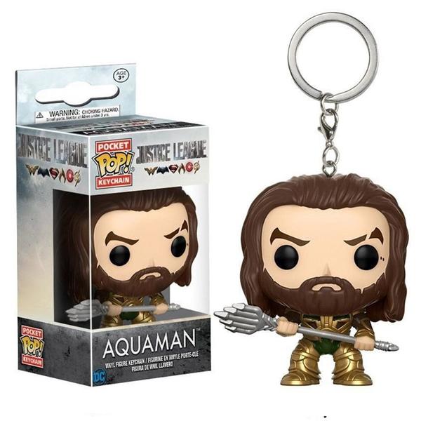 Imagem de Chaveiro funko pop keychain justice league aquaman