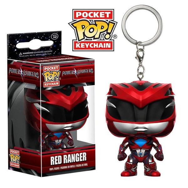 Imagem de Chaveiro funko pop keychain power rangers red