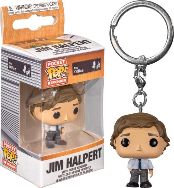Chaveiro Funko Pop! O escritório Jim Halpert Imagem de Chaveiro Funko Pop! O escritório Jim Halpert