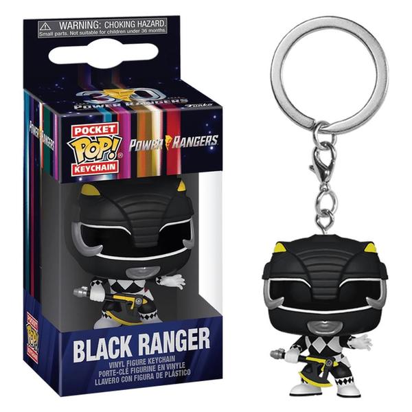 Imagem de Chaveiro Funko Pop Power Rangers Black Ranger