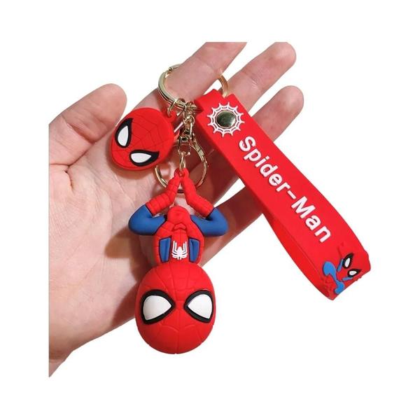 Imagem de Chaveiro Homem-Aranha - Figura Invertida para Carro e Bolsa - Brinquedo Infantil