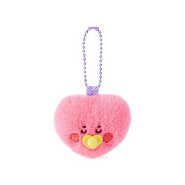 Imagem de Chaveiro Kawaii Bt21 de Pelúcia 8cm - Mini Pingente para Bolsa - Presente Anime