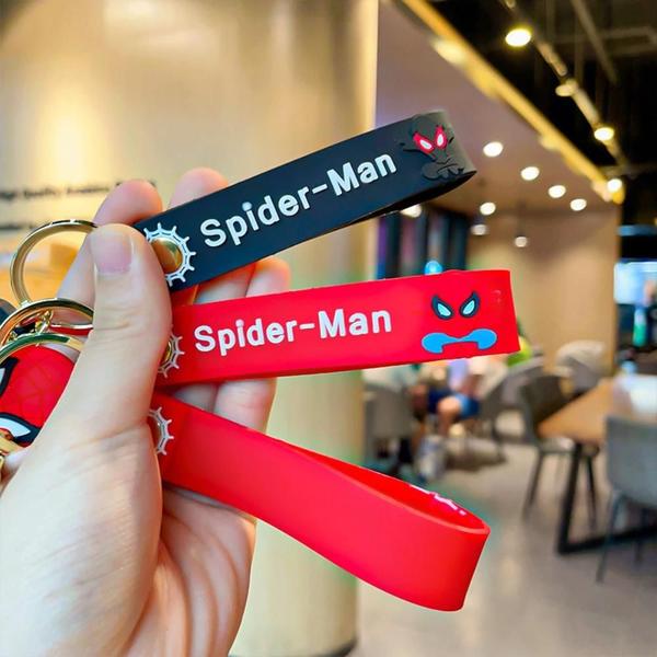 Imagem de Chaveiro Kawaii Homem-Aranha - Figura de Ação para Mochila ou Bolsa Infantil