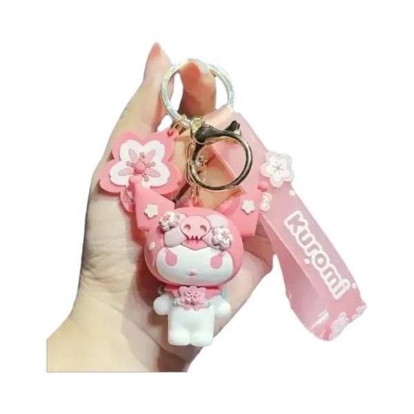 Imagem de Chaveiro Kawaii Sanrio - Hello Kitty e Cinnamoroll - Pingente para Mochila