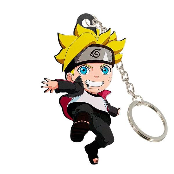 Imagem de Chaveiro MDF Naruto Boruto Uzumaki