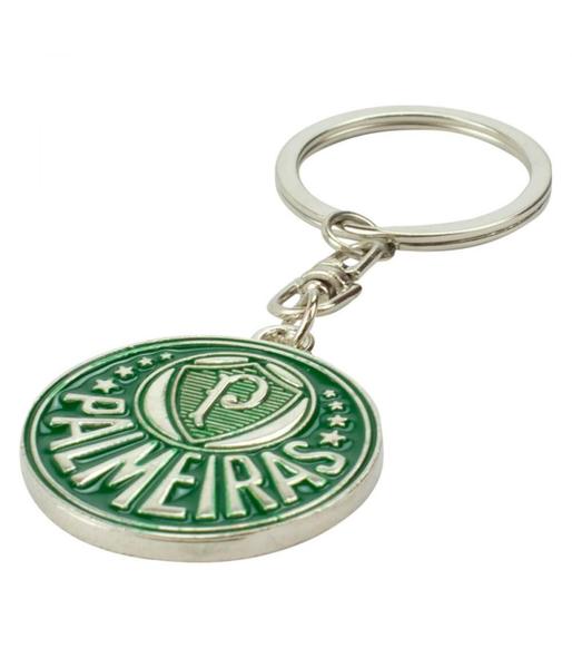 Chaveiro Metal Brasão 4Cm - Palmeiras - Mileno Imagem de Chaveiro Metal Brasão 4Cm - Palmeiras