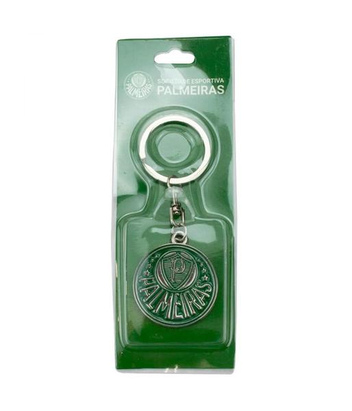 Chaveiro Metal Brasão 4Cm - Palmeiras - Mileno Imagem de Chaveiro Metal Brasão 4Cm - Palmeiras