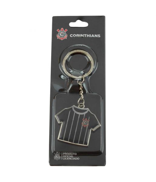 Chaveiro Metal Camisa Time 3.5cm Corinthians - mileno Imagem de Chaveiro Metal Camisa Time 3.5cm Corinthians