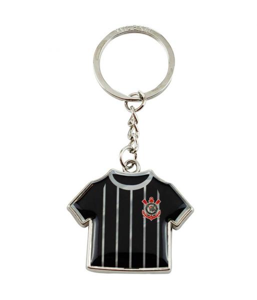 Chaveiro Metal Camisa Time 3.5cm Corinthians - mileno Imagem de Chaveiro Metal Camisa Time 3.5cm Corinthians