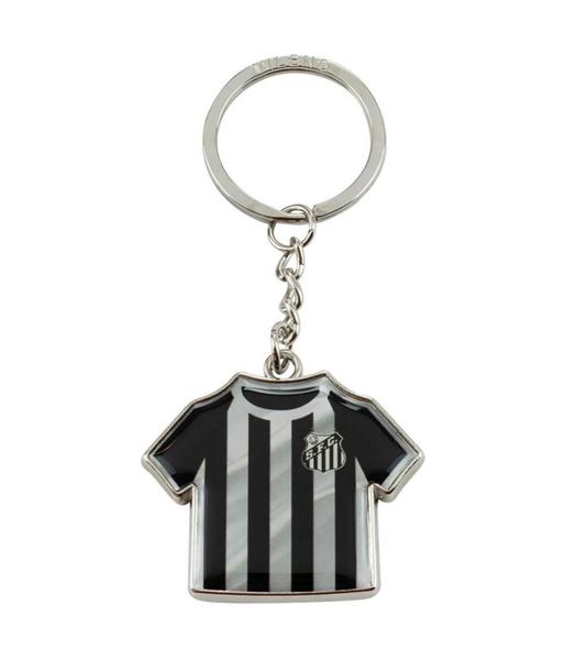 Imagem de Chaveiro Metal Camisa Time 3.5Cm - Santos